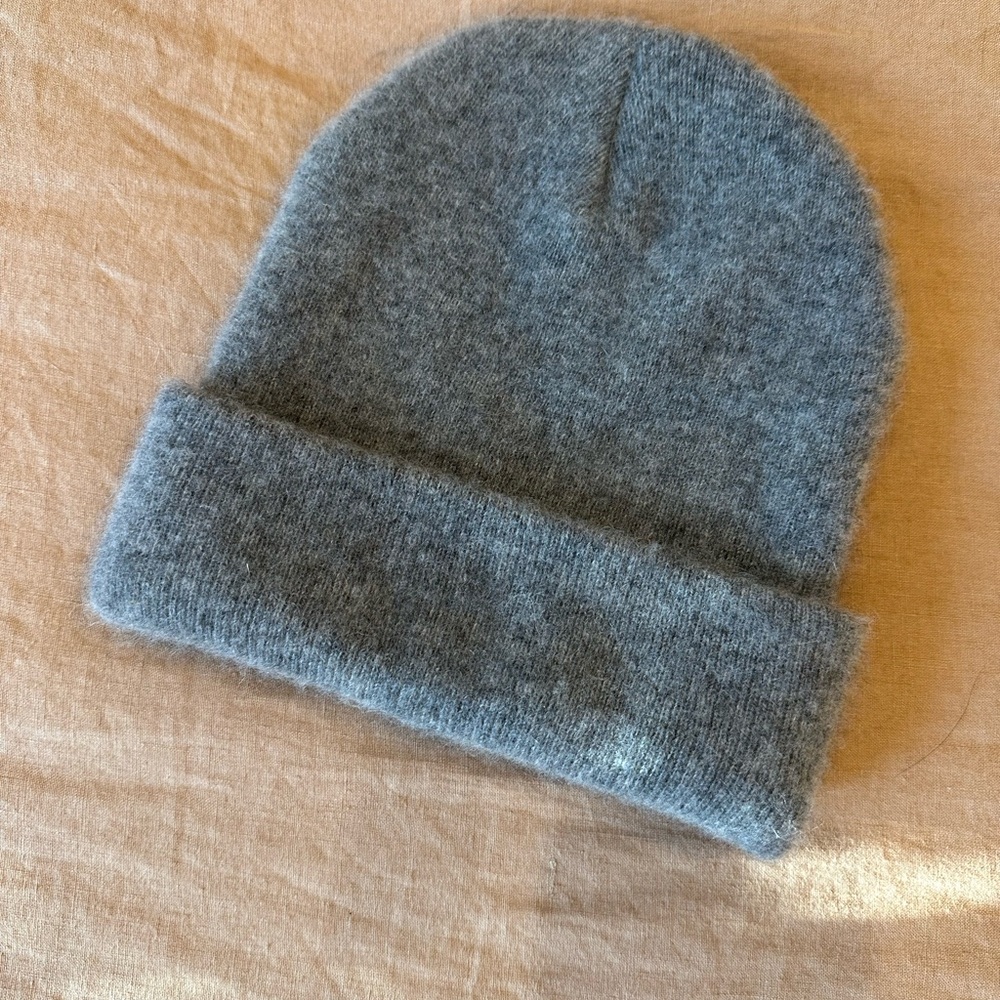 Cozy Gray cashmere Beanie American Needle Inc.